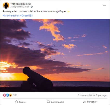 Concours #Monbarachoix - Premier prix pour Francisca Descreux